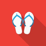 Beach Slippers Icon N2