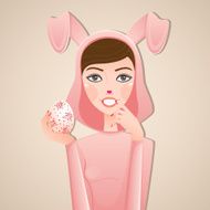 Easter Bunny N60