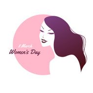 Happy Women Day pink background N2