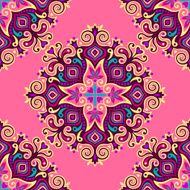Seamless background with abstract ethnic pattern N2