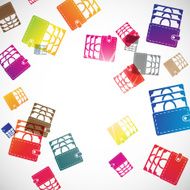 abstract background purse N34