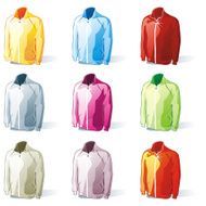 isolated jacket set