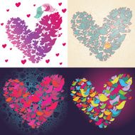 Cartoon hearts