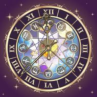 astrological clock N3
