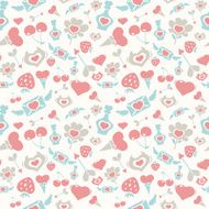 Sweet Pastel Valentine Pattern