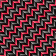Colorful vector abstract pattern with waves 3D N2