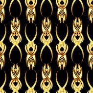 Gold Pattern N25