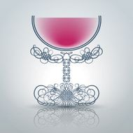 Goblet of wine