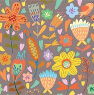 Floral cute seamless pattern N8