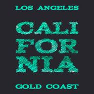 California surf typography t-shirt graphics vectors