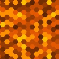 Hexagons Abstract Background Geometric Seamless Pattern Vector