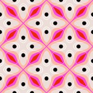 Seamless vector pattern with bold geometric shapes N8