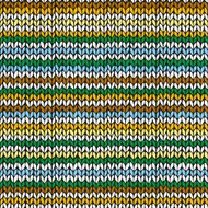 Seamless pattern with colorful hand drawn knitted stripes