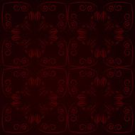 dark red background with flowers and leaves
