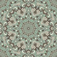 Oriental ornate seamless pattern