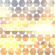Retro pattern of geometric shapes N31