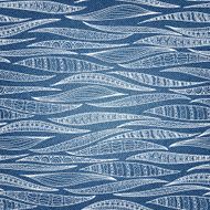 Abstract pattern on denim background