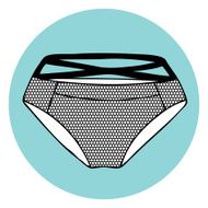 Lacy sexy vector panty N2