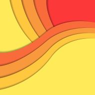 Colorful wavy background