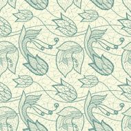 Flower lacy seamless background N22