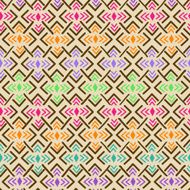Ethnic tribal geometric seamless pattern N6