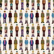 seamless young boy pattern N6