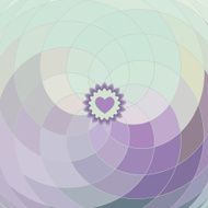 Vector lilac spiral background