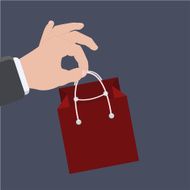 Vector flat modern icons on sample background N4