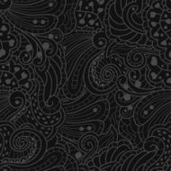 Vector seamless texture background with abstract flowers N12