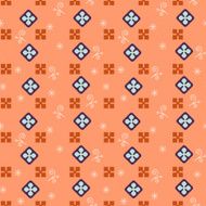 Seamless simple retro geometrical pattern of classic style N4