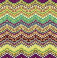 Seamless decorative zigzag pattern