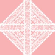 Lacy vintage applique N3