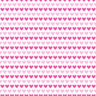 Heart shape vector seamless pattern (tiling) N4