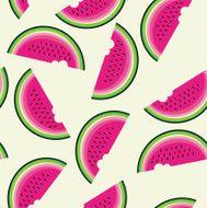 Seamless pattern with watermelon N3