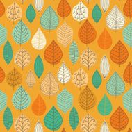 Seamless pattern with leafs N16