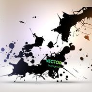 Abstract Ink Blot for Grunge Backgound N96