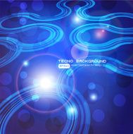 Techno Urban Vector Illustration for Modern Design N5