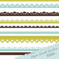 paper punch lace border
