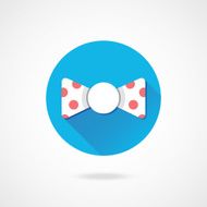 Vector Polka Dot Bow Tie N2