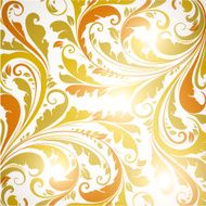 Floral Retro Background for Vintage Design N44