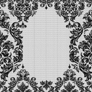 Baroque seamless vintage lace background N2