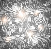Floral Retro Background for Vintage Design N49