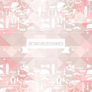 Retro of 1920s style seamless pattern N2