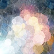 Abstract color shining circles vector background
