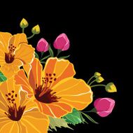 Floral Pattern N343