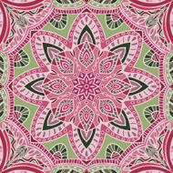 hand-drawn bandana