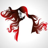 Beautiful Woman Silhouette N20