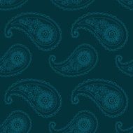 seamless pattern paisley N2