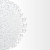 Perls on a white N2