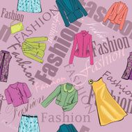 fashion cloth seamless wallpaper